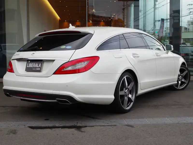 カタログ画像：ＣＬＳクラス シューティングブレーク（CLS-CLASS SHOOTING BRAKE） ＣＬＳ３５０ シューティングブレーク スポーツ 2014年4月 RBA-218959C 3500cc ダイヤモンドホワイト（Ｍ） 燃費12.4km / l バック