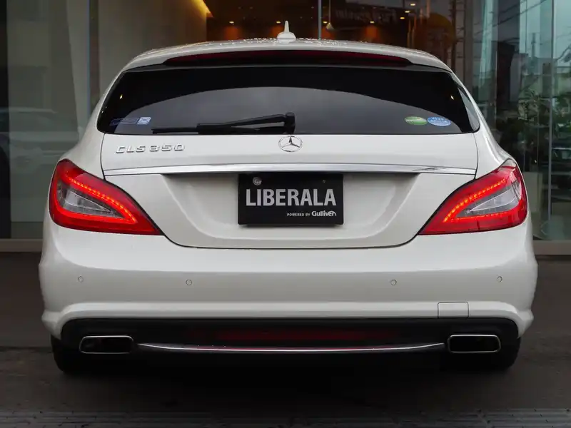 カタログ画像：ＣＬＳクラス シューティングブレーク（CLS-CLASS SHOOTING BRAKE） ＣＬＳ３５０ シューティングブレーク スポーツ 2014年4月 RBA-218959C 3500cc ダイヤモンドホワイト（Ｍ） 燃費12.4km / l バック