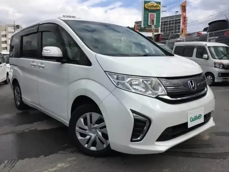 カタログ画像：ステップワゴン（STEPWAGON） Ｇ 2015年4月 DBA-RP1 1500cc ホワイトオーキッド・パール 燃費17.0km / l メイン（その他）