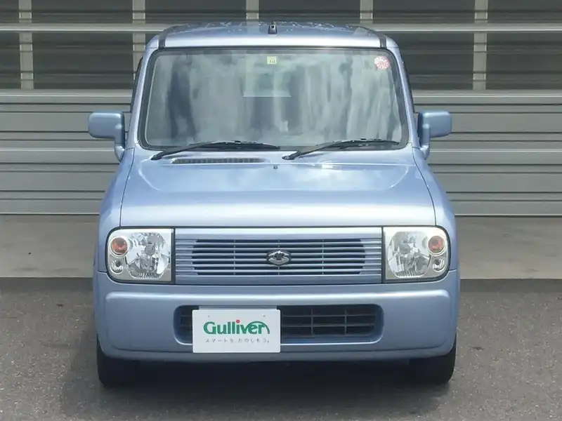 カタログ画像：アルトラパン（ALTO LAPIN） Ｇ 2004年4月 ABA-HE21S 660cc レイクブルーメタリック 燃費17.4km / l  フロント