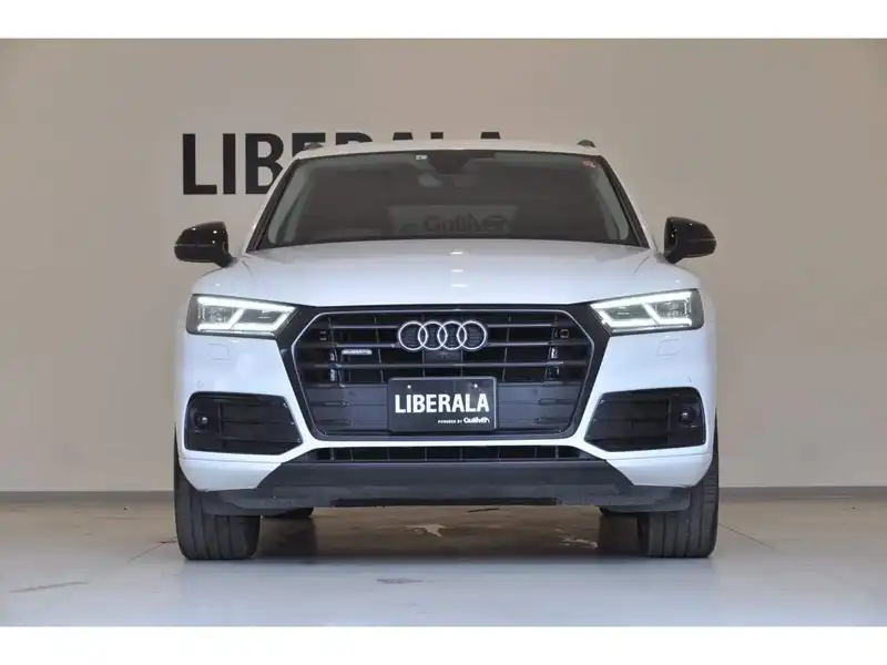 カタログ画像：Ｑ５（Q5） ＴＤＩ １ｓｔエディション ブラックスタイリング 2019年2月 LDA-FYDETS 2000cc グレイシアホワイトメタリック 燃費15.6km / l フロント