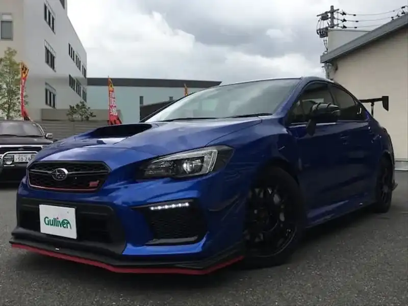 カタログ画像：ＷＲＸ ＳＴＩ（WRX STI） タイプＲＡ－Ｒ 2018年7月 CBA-VAB 2000cc ＷＲブルー・パール フロント