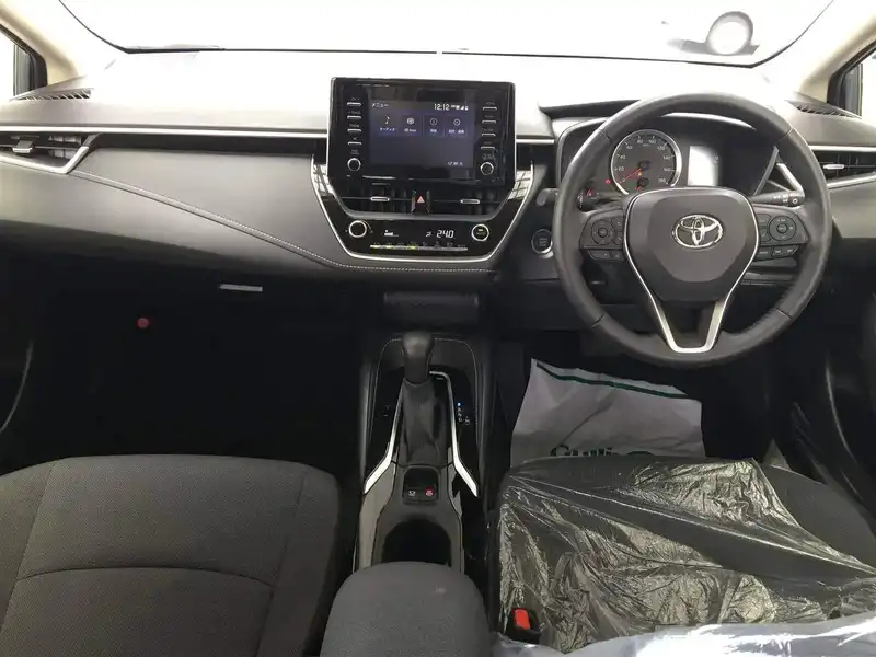 カタログ画像：カローラツーリング（COROLLA TOURING） Ｓ 2019年10月 3BA-ZRE212W 1800cc セレスタイトグレーメタリック 燃費14.6km / l 内装