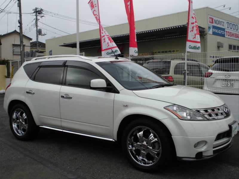 カタログ画像：ムラーノ（MURANO） アルテ－ビアネロッソ 2007年9月 CBA-PNZ50 3500cc ホワイトパール（３Ｐ） 燃費8.9km / l  外装