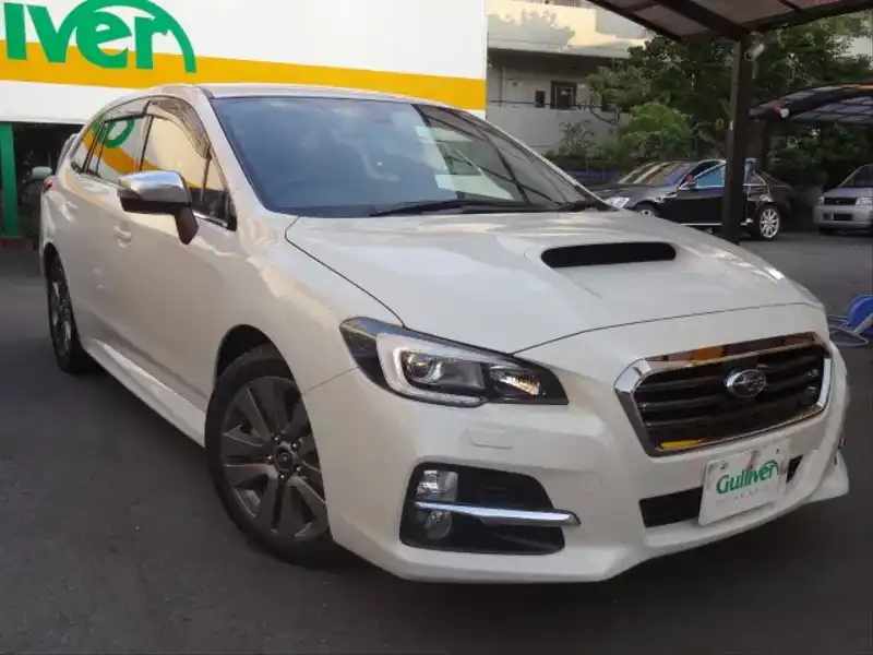 カタログ画像：レヴォーグ（LEVORG） １．６ＧＴ－Ｓアイサイト プラウドエディション 2015年6月 DBA-VM4 1600cc クリスタルホワイト・パール 燃費17.6km / l メイン