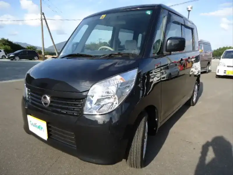 カタログ画像：ルークス（ROOX） Ｇ 2012年3月 DBA-ML21S 660cc ブルーイッシュブラック（Ｐ） 燃費18.6km / l 外装