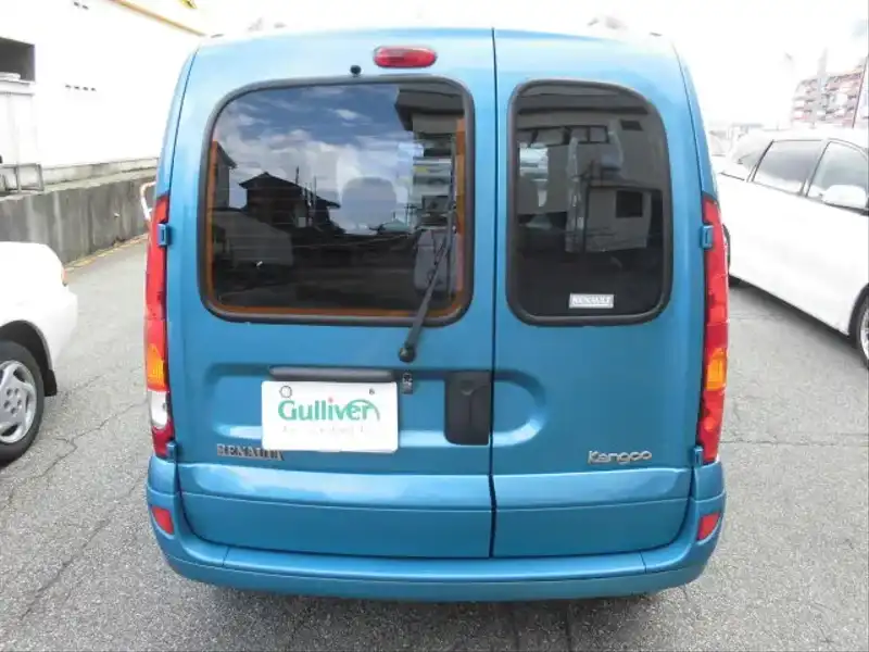 カタログ画像：カングー（KANGOO） １．６ 2006年1月 GH-KCK4M 1600cc インテンス・ブルーＭ バック