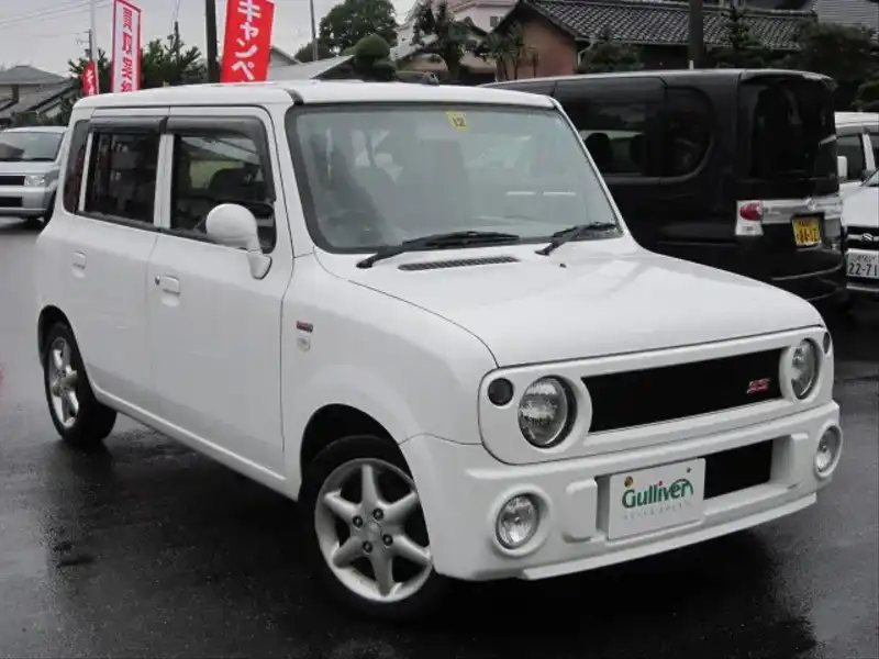 カタログ画像：アルトラパン（ALTO LAPIN） ＳＳ 2003年9月 TA-HE21S 660cc スペリアホワイト 燃費16.4km / l  メイン