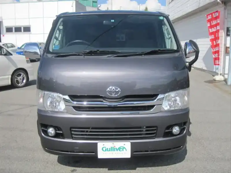 カタログ画像：レジアスエースバン（REGIUS ACE VAN） スーパーＧＬ 2007年8月 CBF-TRH216K 2700cc グレーメタリック 燃費8.2km / l  フロント