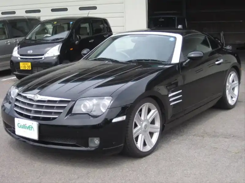 カタログ画像：クライスラー・クロスファイア（CHRYSLER CROSSFIRE） クーペプラス 2005年5月 GH-ZH32 3200cc ブラック クリアコート 燃費8.5km / l  外装