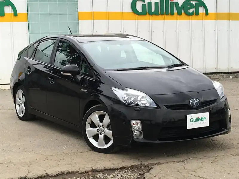 カタログ画像：プリウス（PRIUS） Ｇツーリングセレクション 2009年5月 DAA-ZVW30 1800cc ブラック 燃費35.5km / l  メイン（その他）