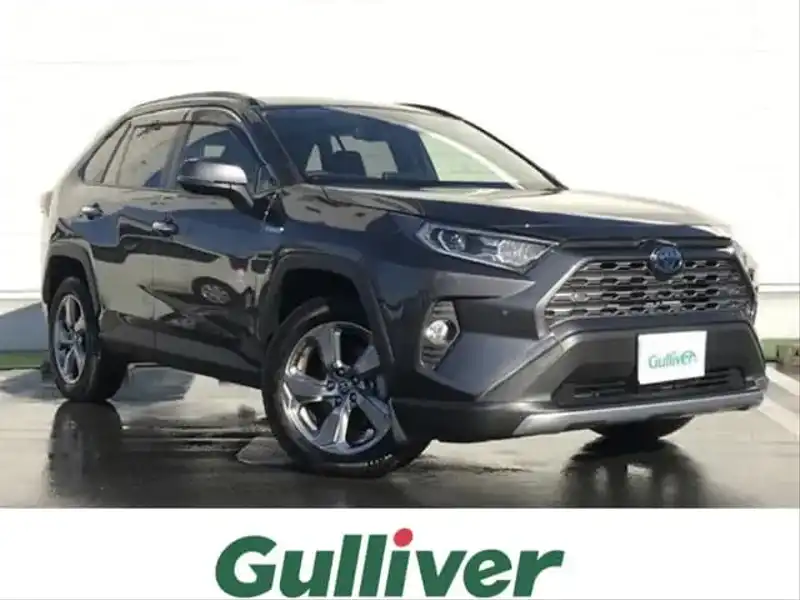 カタログ画像：ＲＡＶ４（RAV4） ハイブリッドＧ 2019年10月 6AA-AXAH54 2500cc グレーメタリック 燃費20.6km / l メイン