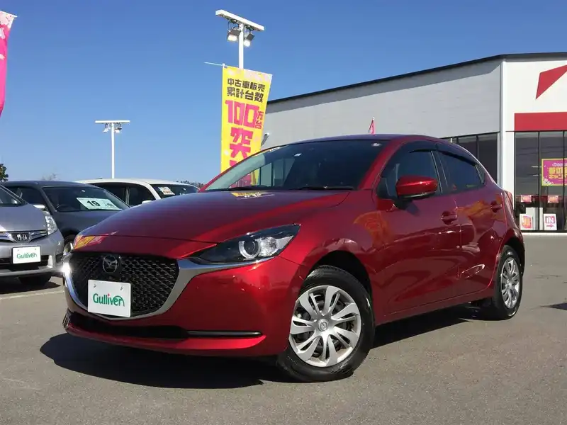 10122545 | カタログ画像：ＭＡＺＤＡ２（MAZDA2） １５Ｓプロアクティブ 2019年9月 6BA-DJLAS 1500cc ソウルレッドクリスタルメタリック フロント