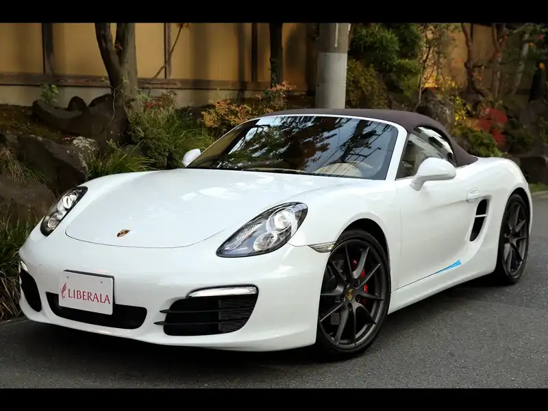 カタログ画像：ボクスター（BOXSTER） ボクスターＳ 2012年6月 ABA-981MA123 3400cc キャララホワイト 外装