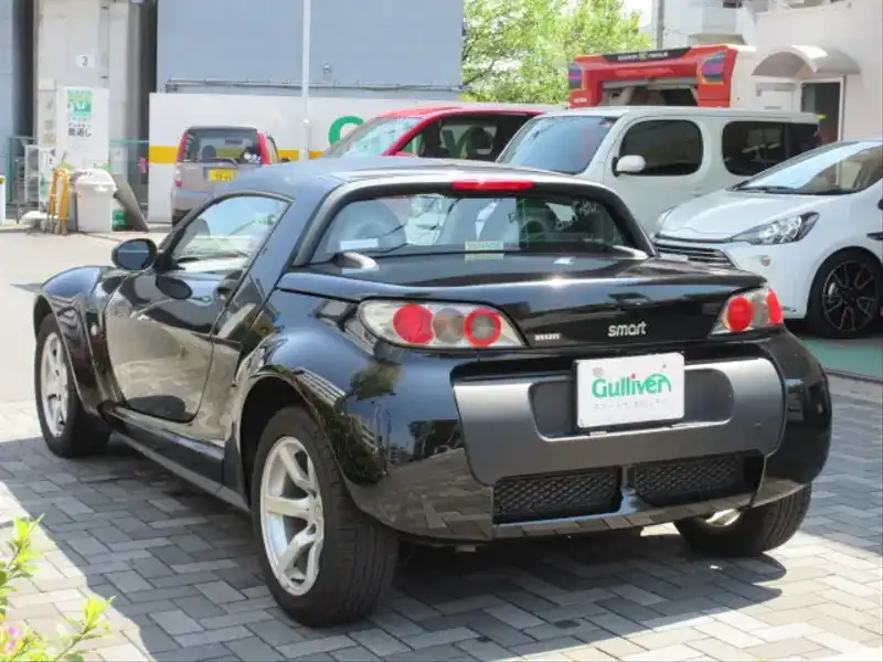 10033000 | カタログ画像：スマートロードスター（SMART ROADSTER） リミテッド 2006年3月 GH-452434 700cc ジャックブラック バック