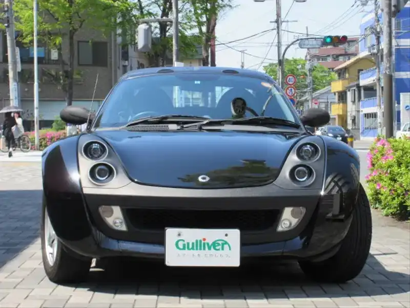 10033000 | カタログ画像：スマートロードスター（SMART ROADSTER） リミテッド 2006年3月 GH-452434 700cc ジャックブラック フロント