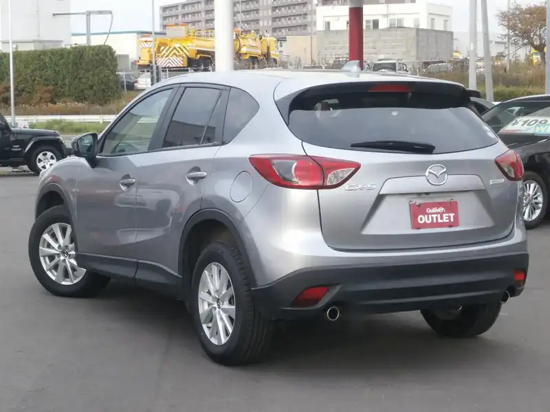 10079747 | カタログ画像：ＣＸ－５（CX-5） ２０Ｓ Ｌパッケージ 2012年9月 DBA-KEEAW 2000cc アルミニウムメタリック バック