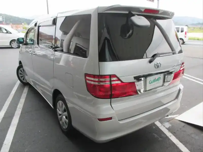 10041405 | カタログ画像：アルファードＧ（ALPHARD G） ＡＸ 2007年6月 DBA-ANH15W 2400cc シルバーメタリック バック