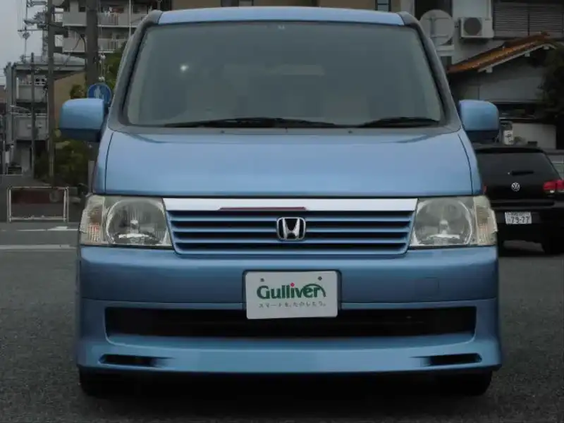 2003759 | カタログ画像：ステップワゴン（STEPWAGON） Ｋ 2002年10月 LA-RF4 2000cc アクアブリーズオパール・メタリック フロント