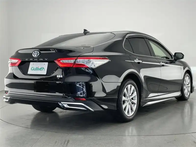 カタログ画像：カムリ（CAMRY） Ｇ 2021年2月 6AA-AXVH75 2500cc アティチュードブラックマイカ 燃費21.6km / l 外装