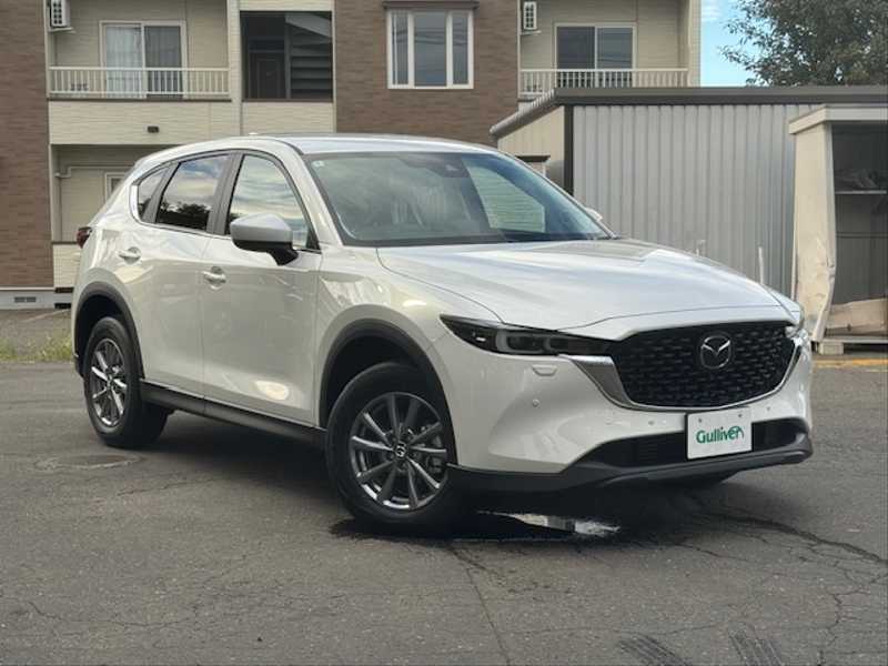 カタログ画像：ＣＸ－５（CX-5） ２０Ｓ ブラックトーンエディション 2023年10月 6BA-KFEP 2000cc ロジウムホワイトプレミアムメタリック 燃費14.0km / l メイン（その他）