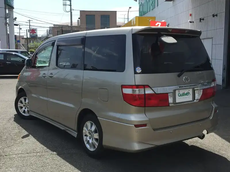 10018907 | カタログ画像：アルファードＶ（ALPHARD V） ＡＸ Ｌエディション 2004年4月 CBA-ANH15W 2400cc ゴールドメタリック バック