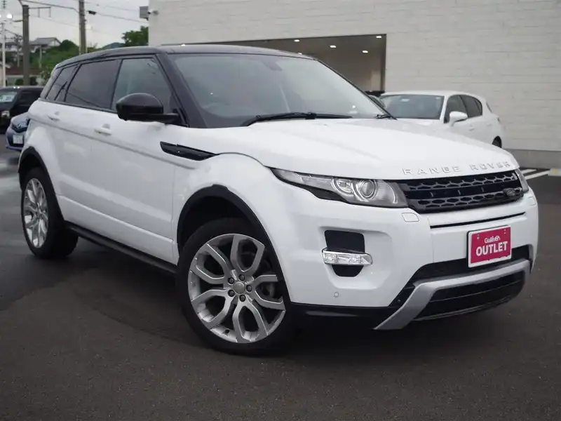 カタログ画像：レンジローバーイヴォーク（RANGE ROVER EVOQUE） ダイナミック 2015年4月 CBA-LV2A 2000cc フジ・ホワイト 燃費10.6km / l メイン（その他）