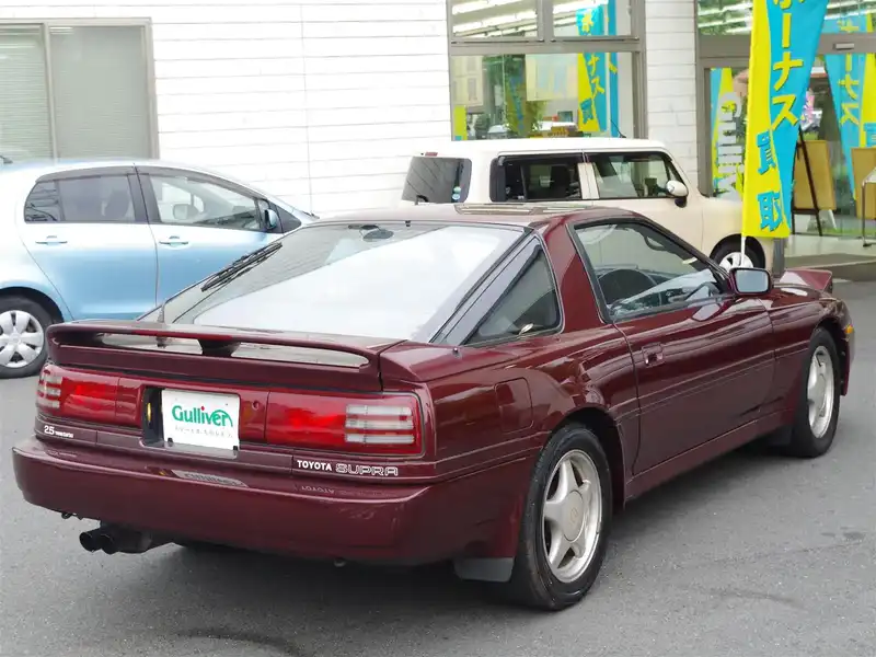 カタログ画像：スープラ（SUPRA） ＧＴツインターボ エレクトロニクス仕様 1986年2月 E-GA70 2000cc 外装