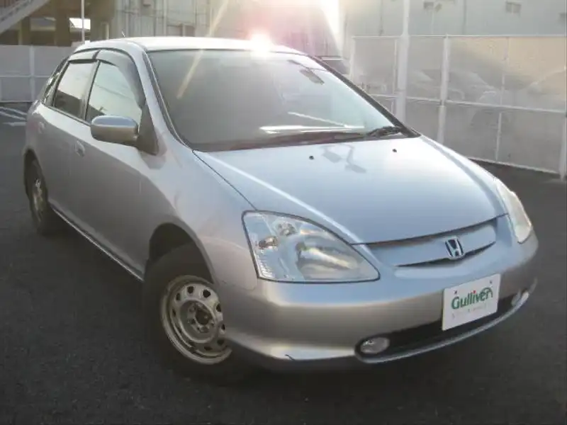 カタログ画像：シビック（CIVIC） スタイルエディション 2001年6月 LA-EU4 1700cc サテンシルバー・メタリック 燃費15.2km / l  メイン（その他）