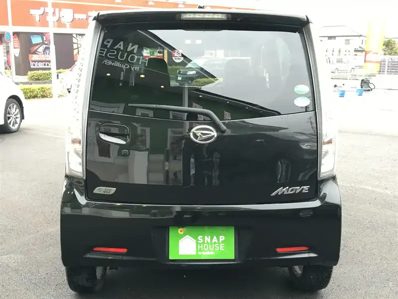 カタログ画像：ムーヴ（MOVE） カスタム ＲＳ ＳＡ 2013年7月 DBA-LA110S 660cc ブラックマイカメタリック 燃費23.4km / l バック