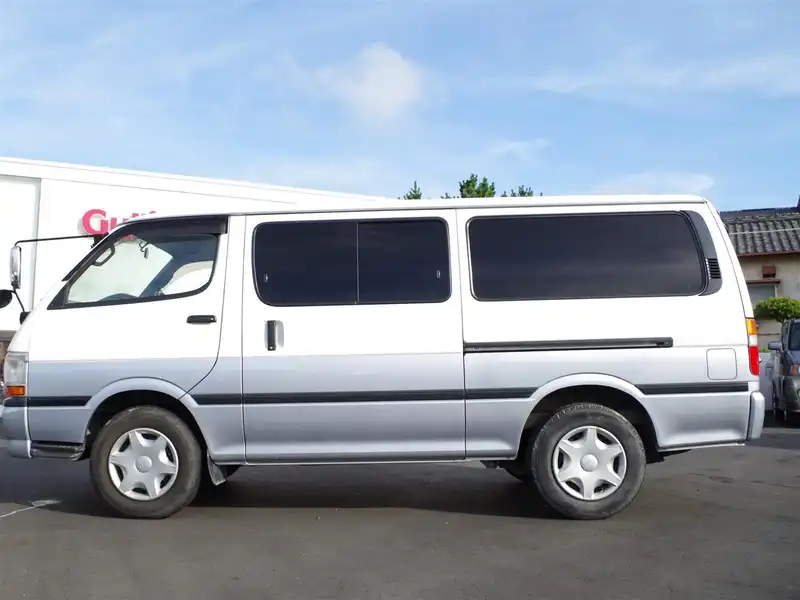 カタログ画像：レジアスエースバン（REGIUS ACE VAN） スーパーＧＬ－Ｅ 2004年4月 KG-LH162V 3000cc アクアシルバートーニング 外装