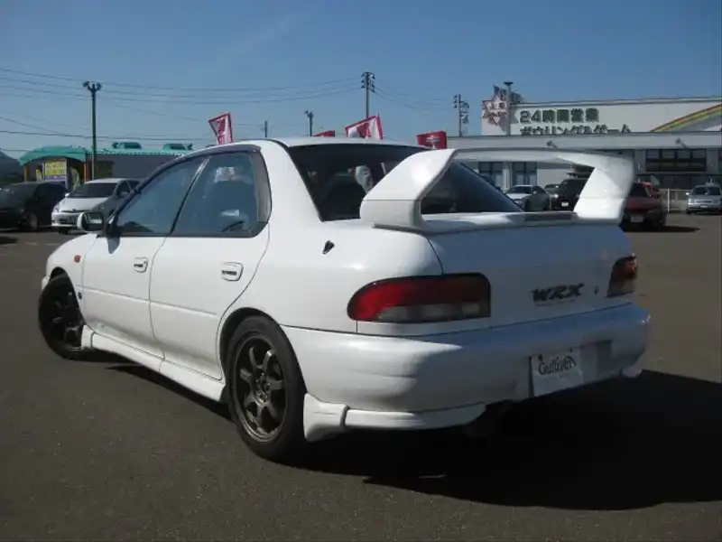 4501151 | カタログ画像：インプレッサ（IMPREZA） ＷＲＸ 1998年9月 GF-GC8 2000cc ピュアホワイト バック