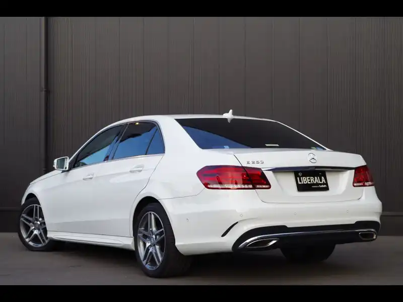 カタログ画像：Ｅクラス（E-CLASS） Ｅ２５０ アバンギャルド 2014年4月 RBA-212036C 2000cc ポーラーホワイト（Ｓ） 燃費15.5km / l バック