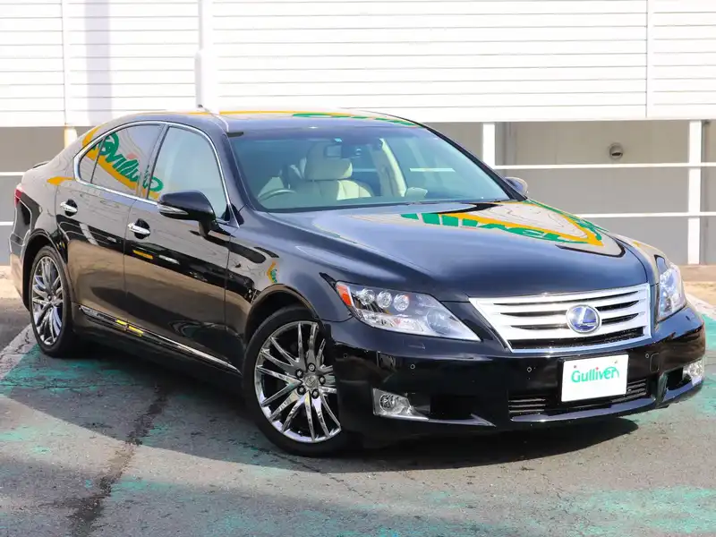 カタログ画像：ＬＳ（LS） ＬＳ６００ｈ バージョンＵ Ｉパッケージ 2009年11月 DAA-UVF45 5000cc ブラックorブラックオパールマイカ 燃費11.0km / l メイン（その他）