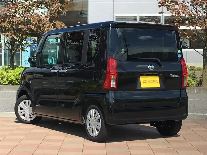 カタログ画像：タント（TANTO） Ｘターボ 2021年9月 5BA-LA660S 660cc ブラックマイカメタリック 燃費18.8km / l バック