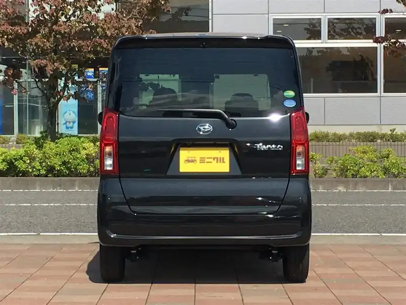 カタログ画像：タント（TANTO） Ｘターボ 2021年9月 5BA-LA660S 660cc ブラックマイカメタリック 燃費18.8km / l バック