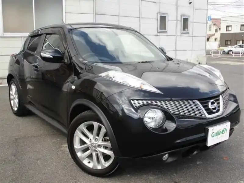 カタログ画像：ジューク（JUKE） １５ＲＸ アーバンセレクション 2011年5月 DBA-YF15 1500cc サファイアブラック（Ｐ） 燃費17.2km / l メイン（その他）