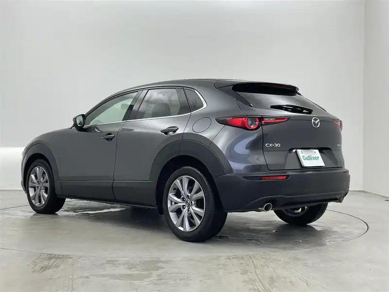 カタログ画像：ＣＸ－３０（CX-30） ＸＤ ツーリング 2024年7月 3DA-DM8R 1800cc マシーングレープレミアムメタリック 燃費19.5km / l バック
