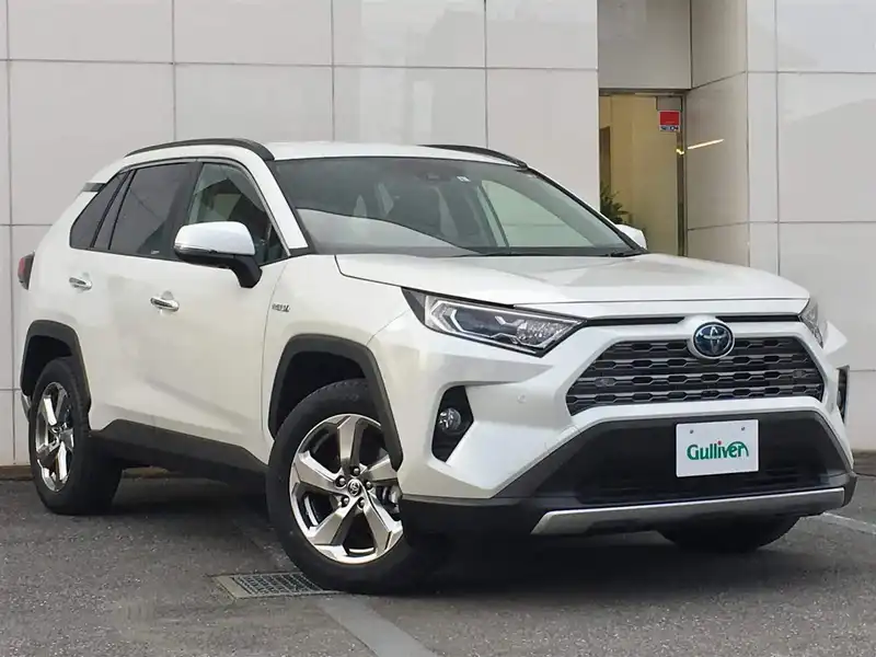 10124195 | カタログ画像：ＲＡＶ４（RAV4） ハイブリッドＧ 2019年10月 6AA-AXAH54 2500cc ホワイトパールクリスタルシャイン メイン（その他）