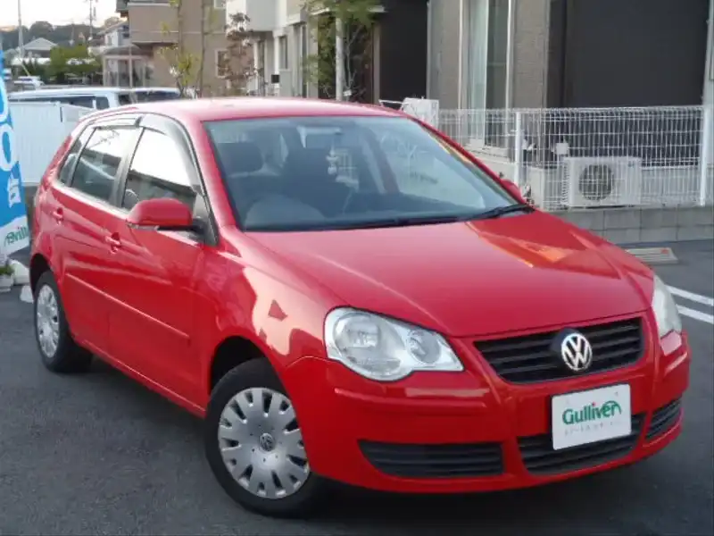 カタログ画像：ポロ（POLO） ４ドア 2006年2月 GH-9NBKY 1400cc フラッシュレッド 燃費14.4km / l  メイン（その他）