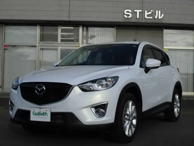 カタログ画像：ＣＸ－５（CX-5） ＸＤ 2014年4月 LDA-KE2FW 2200cc クリスタルホワイトパールマイカ 燃費18.6km / l 外装