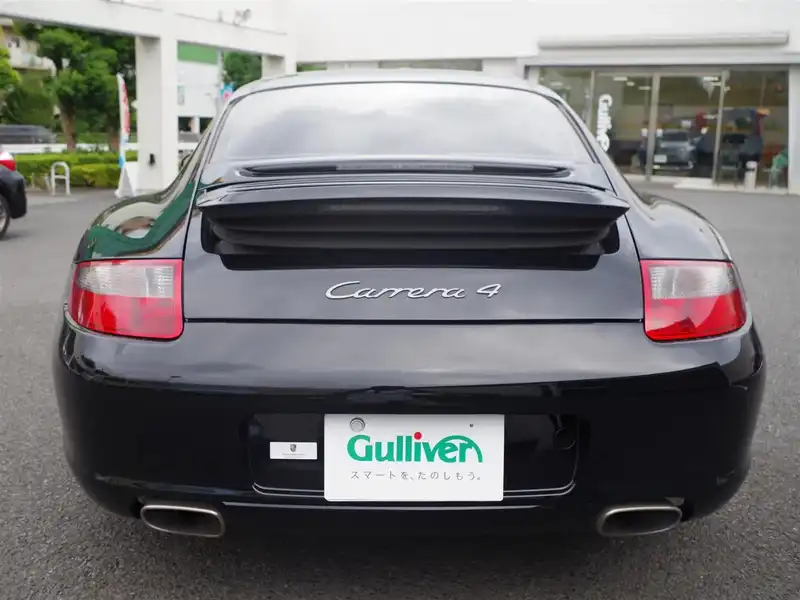 カタログ画像：９１１（911） ９１１カレラ４ 2007年8月 ABA-99705 3600cc ブラック バック