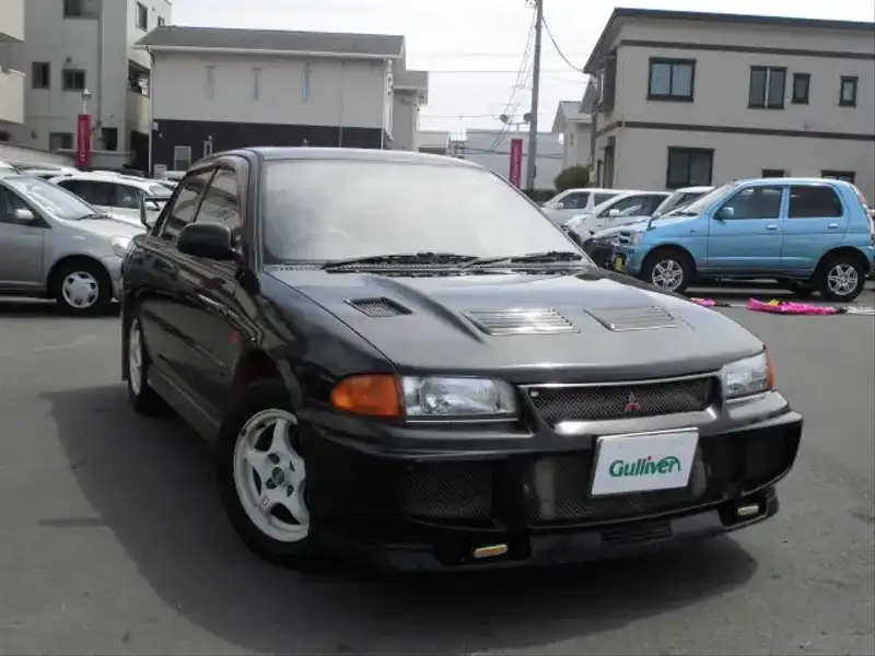 カタログ画像：ランサー（LANCER） ＭＲ 1994年1月 E-CB4A 1600cc ピレネーブラック（Ｐ） メイン