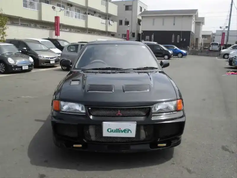 カタログ画像：ランサー（LANCER） ＭＲ 1994年1月 E-CB4A 1600cc ピレネーブラック（Ｐ） フロント