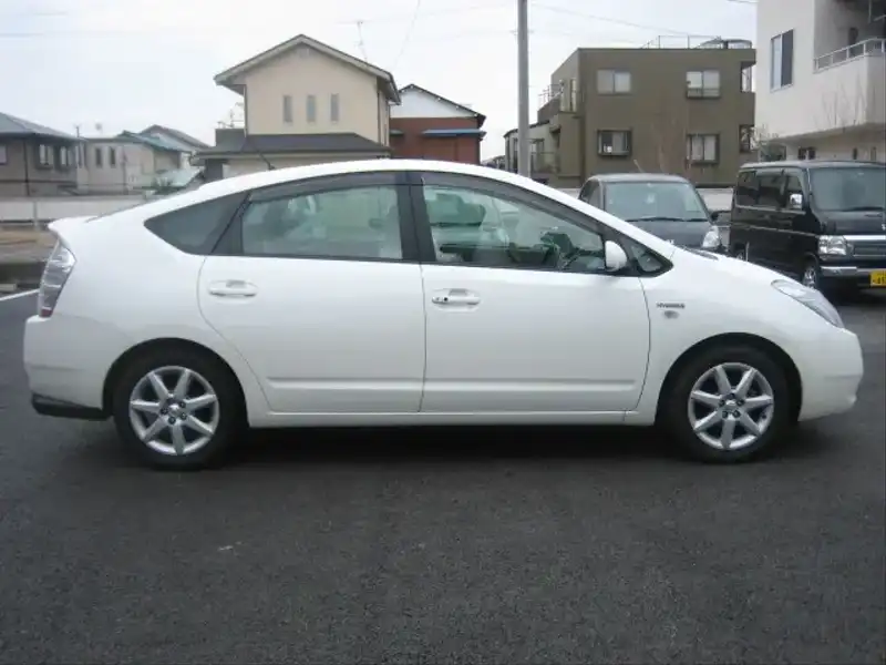 カタログ画像：プリウス（PRIUS） Ｇツーリングセレクション 2007年2月 DAA-NHW20 1500cc ホワイトパールクリスタルシャイン 燃費30.0km / l  外装