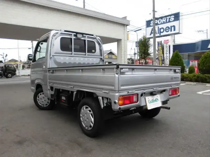 カタログ画像：アクティトラック（ACTY TRUCK） タウン 2010年12月 EBD-HA8 660cc アラバスターシルバー・メタリック 燃費17.8km / l  バック