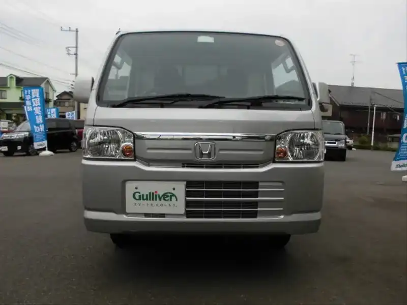 カタログ画像：アクティトラック（ACTY TRUCK） タウン 2010年12月 EBD-HA8 660cc アラバスターシルバー・メタリック 燃費17.8km / l  フロント