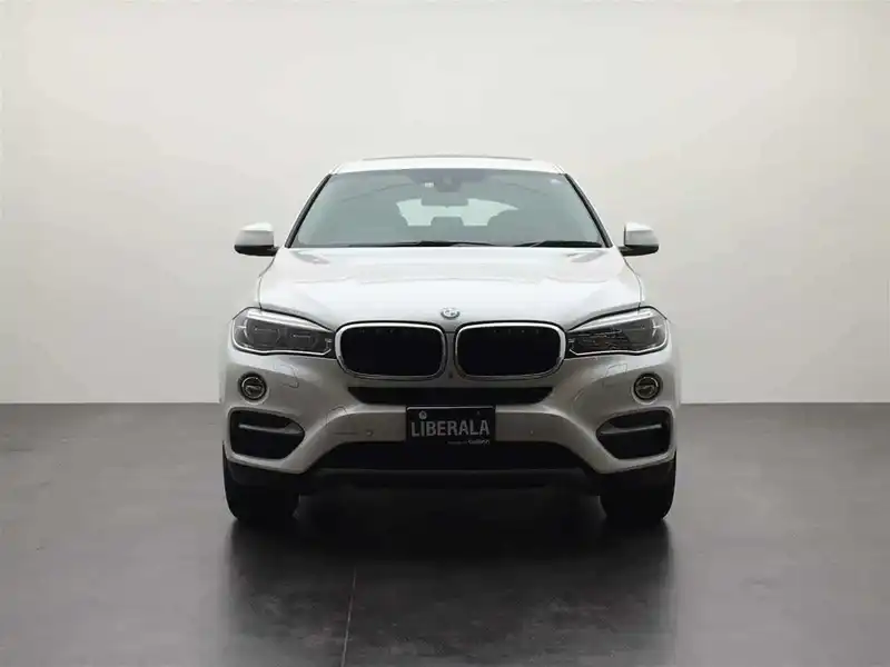 カタログ画像：Ｘ６（X6） ｘＤｒｉｖｅ ３５ｉ 2018年1月 DBA-KU30S 3000cc ミネラル・ホワイト（メタリック・カラー） 燃費10.3km / l フロント