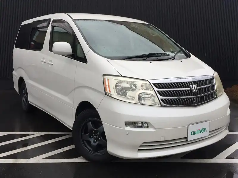 カタログ画像：アルファードＧ（ALPHARD G） ＭＸ Ｌエディション 2003年7月 TA-MNH15W 3000cc ホワイトパールマイカ 燃費8.6km / l  メイン