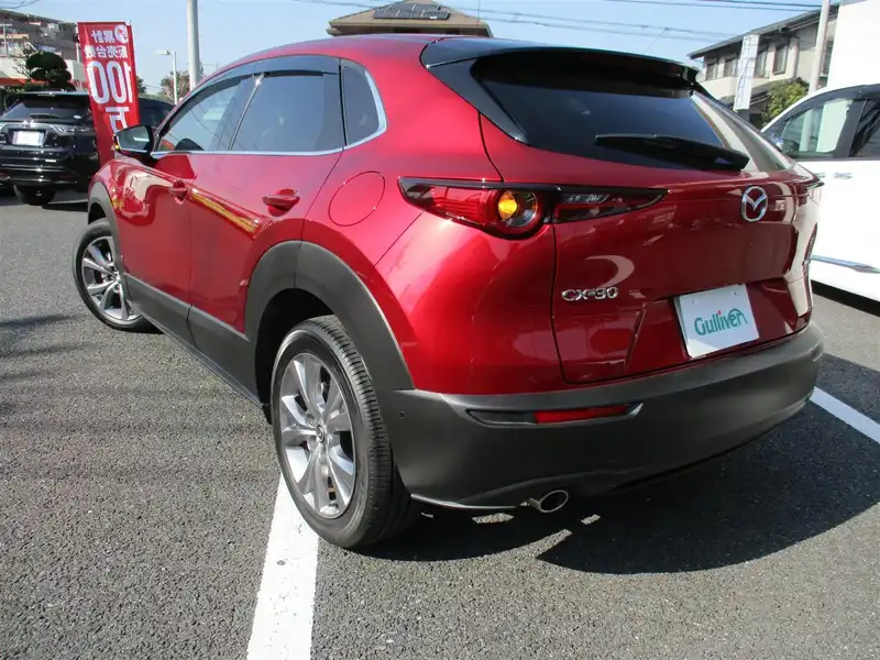 カタログ画像：ＣＸ－３０（CX-30） ２０Ｓ Ｌパッケージ 2019年10月 5BA-DMEP 2000cc ソウルレッドクリスタルメタリック 燃費16.2km / l 外装